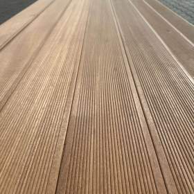 Foto inzerátu Exotické drážkované terasové prkno merbau KL. FAS KD 25x145mm