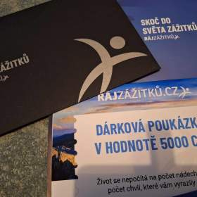 dárkový poukaz na zážitky / 19352535