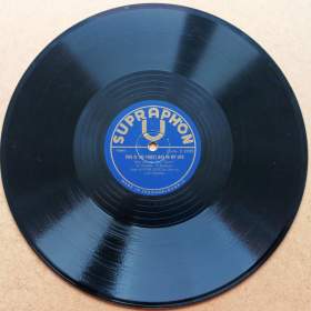 Gramofonová deska Supraphon z roku 1950, Erna Sack, šelak / 19353927