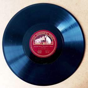 Vlasta Burian - šelaková gramodeska z roku 1927, His Master’s Voice / 19353928