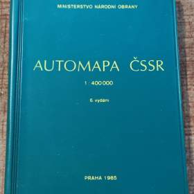 Fotka k inzerátu Automapa ČSSR / 18385496