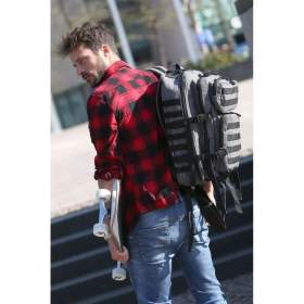 Košile Brandit Check Shirt -  červená- černá / 19357356