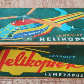Foto inzerátu Starý plechový vrtulník