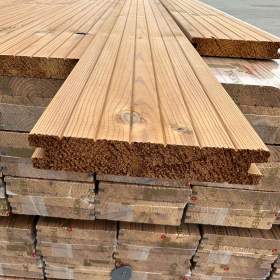 Foto inzerátu Terasové prkénko, rýhovaná borovice, terasa, dřevo, 26x140mm