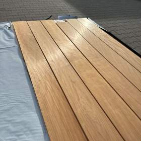 Foto inzerátu Obložení podhledová deska fasáda do sauny sauna Thermo Termo Aspen 15x120mm