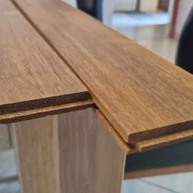 Foto inzerátu Podlahové desky z exotického dřeva, desky z dřeva merbau, 15x90mm