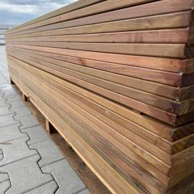 Foto inzerátu EXOTICKÁ HLADKÁ PALUBOVÁ DESKA IPE Fas KD 21X145MM