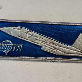 Fotka k inzerátu Odznak -  Letadlo TU 144 / 19098869