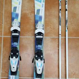 Foto inzerátu Dětské sjezdové lyže zn.Wedze (vel.107 cm)