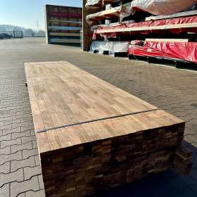 Foto inzerátu cumaru exotický stavební trám na terasu, exotické dřevo 38X58mm