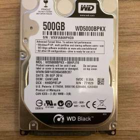 500 GB 2,5 HDD Western Digital WD5000BPKX / 19372004