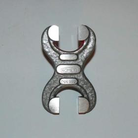 Fotka k inzerátu Třmenový kalibr 15 h8 (0;  - 0,027 ) -  ČR NOVÝ, DIN 2230 / 16537098