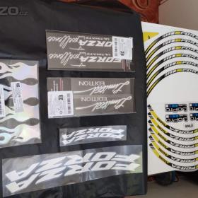 PRODÁM LEPKY NA SKÚTR HONDA FORZA 125,350! ! ! ! ! !  / 19373454