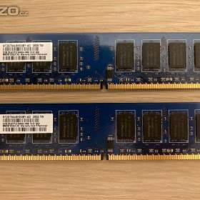 4 GB RAM DDR2 Nanya NT2GT64U8HD0BY- AD (2 x 2 GB) / 19373835