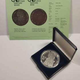 Stříbrná pamětní mince 500Kč 2013 Beno Blachut PROOF / 19374152