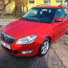 Škoda Fabia II 1.6 TDI ( CAYA ) 55kW r.2012 červená / 19381400