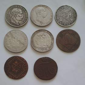 Foto inzerátu 8 starých mincí 