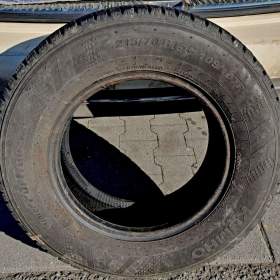 PNEU ZIMNI 215/70/15C,2KUSY, VZOREK KRAJE 6MM, STRED 3MM / 19387124