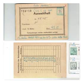 ZNÁMKY -  MINIALBUM ČSR I Auswahlheft / 19387181