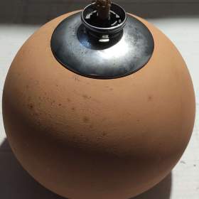 Foto inzerátu Terakotová lampa 