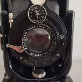 Foto inzerátu Starý fotoaparát Voigtlander VAG Skopar, hodně velký, zachovaly