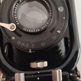 Foto inzerátu Starý fotoaparát Voigtlander VAG Skopar, hodně velký, zachovaly