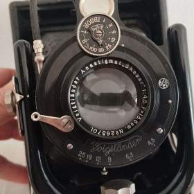 Foto inzerátu Starý fotoaparát Voigtlander VAG Skopar, hodně velký, zachovaly