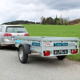 Foto inzerátu Přívěs Zaslaw 235SUH 235x132x35 1300kg sklopný