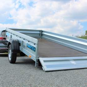 Foto inzerátu Přívěs Zaslaw 300SUD 300x150x35 750kg sklopný, náprava 1000kg