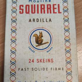 Vyšívací bavlnky SQUIRREL / 19411705