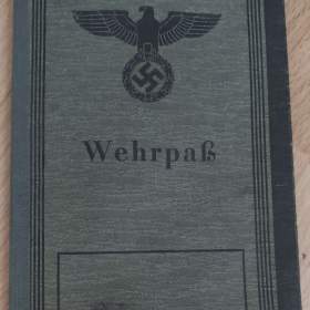 Originální Wehrpaß / 19411712