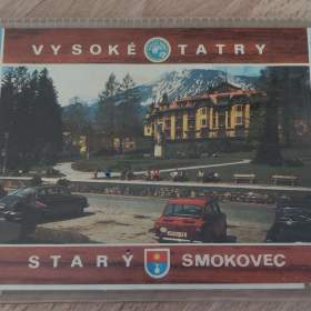 Foto inzerátu Stará pohlednice Vysoké Tatry - Starý Smokovec + diapozitivy