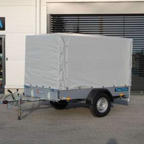 Foto inzerátu Přívěs Saris MC 255 133 1350kg, čelo otevírací, plachta 150cm
