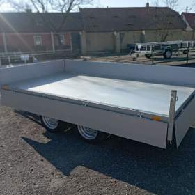 Foto inzerátu Přívěs Saris 1-str. sklápěč K1 306 170 2700 2 Elektro