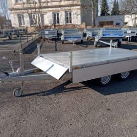 Foto inzerátu Přívěs Saris 1-str. sklápěč K1 306 170 2700 2 Elektro