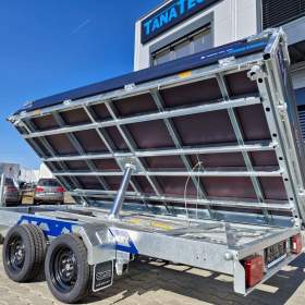 Foto inzerátu Přívěs Saris 3-str. sklápěč 356 184 3500kg HD, kombi hydr., listová pera, nájezdy