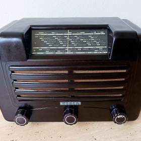 Krásné starožitné rádio Tesla Talisman 305U, top stav, plně funkční / 19419503