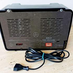 Foto inzerátu Starožitné rádio Tesla Talisman 305U, top stav, plně funkční po celkové renovaci