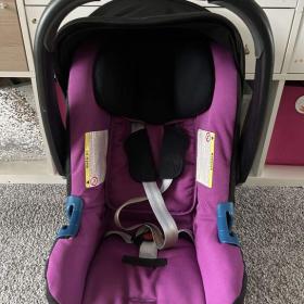 Prodám zánovní dětskou autosedačku Britax Römer Baby- Safe Plus SHR II Cool Berry / 19419546