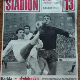 Fotka k inzerátu Časopis STADION 1968, číslo 13 / 19966820