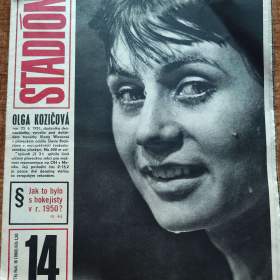 Fotka k inzerátu Časopis STADION 1968, číslo 14 / 19966820