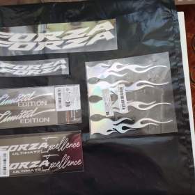 Foto inzerátu PRODÁM LEPKY NA SKÚTR HONDA FORZA 125,350,750!!!!!!