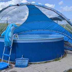 Fotka k inzerátu BAZÉNOVÉ ZASTŘEŠENÍ AZURO -  NÁHRADNÍ PLACHTA / 18060952