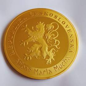 Exkluzivní sběratelská medaile Muchovy Kosatce / 19424797