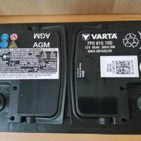 Autobaterie VARTA AGM 7P0915105, 12V 68 Ah 380A / 19426044