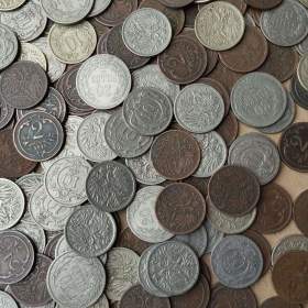RU mince, rakousko uhersko, přes 700gr, (226ks minci) / 19426713