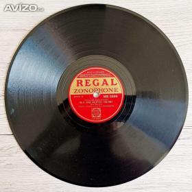 Foto inzerátu Starožitná gramodeska TEDDY POWELL & HIS ORCHESTRA - šelak 78 ot./min.