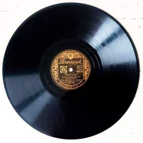 Foto inzerátu Starožitná gramodeska JIMMY McPORTLAND & HIS ORCHESTRA - šelak 78 ot./min.