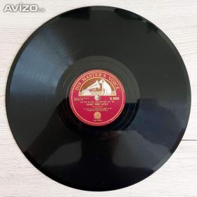 Fotka k inzerátu Starožitná gramodeska DUKE ELLINGTON &  JOHNNY HODGES -  šelak 78 ot./min. / 19427559