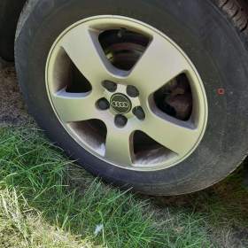 Fotka k inzerátu alu kola 16 + letní pneu 225/60 r16, vzorek 5- 6mm / 19662792